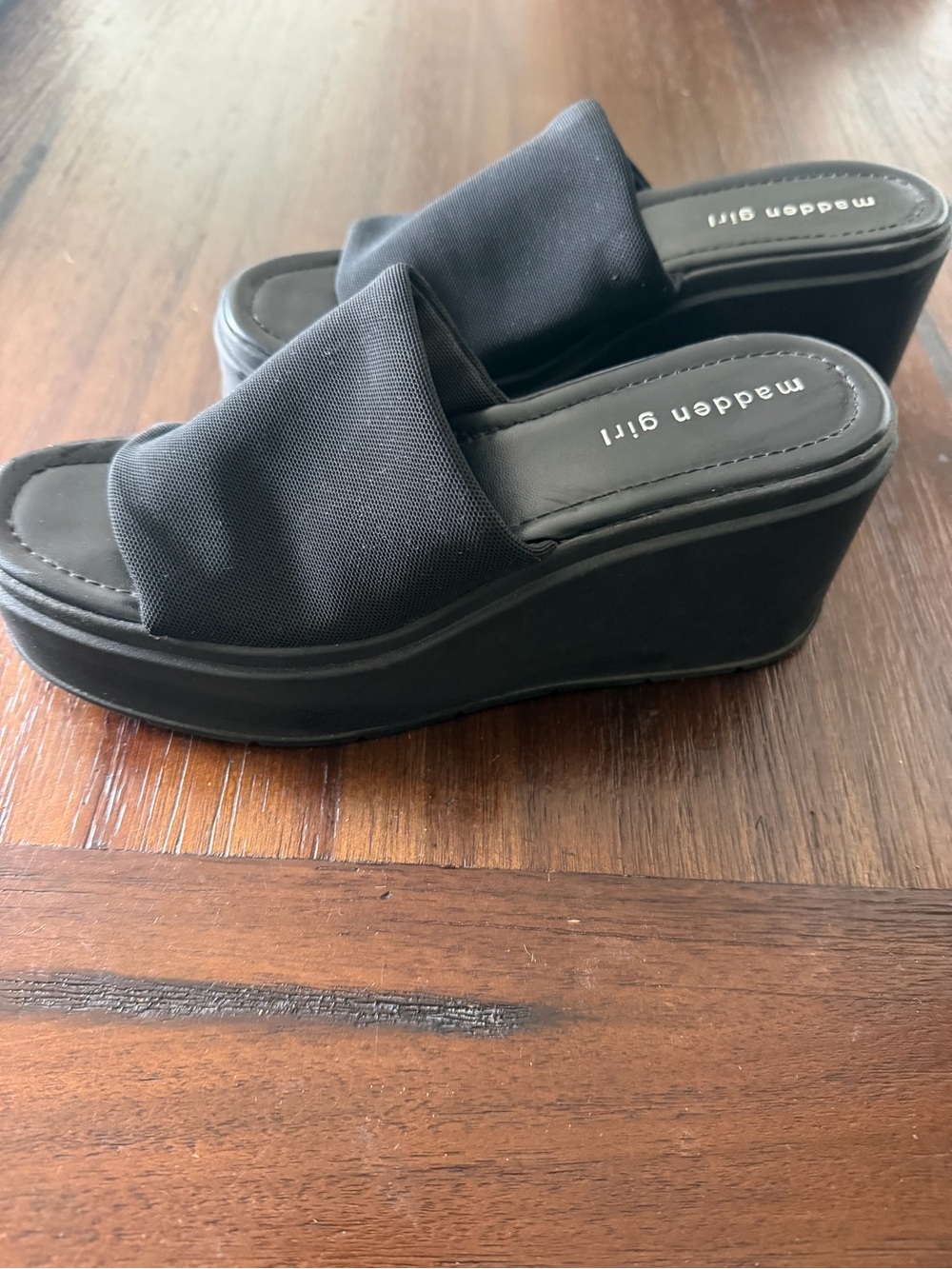 Madden Girl by Steve Madden, Black, Platform, Woman’s Size 8 Y2K inspired